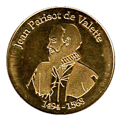 Maltese Heritage Collector Coin - Jean Parisot de Valette ND front