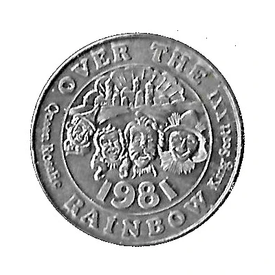 Mardi Gras Token - Carnival Association of Long Beach Over The Rainbow front