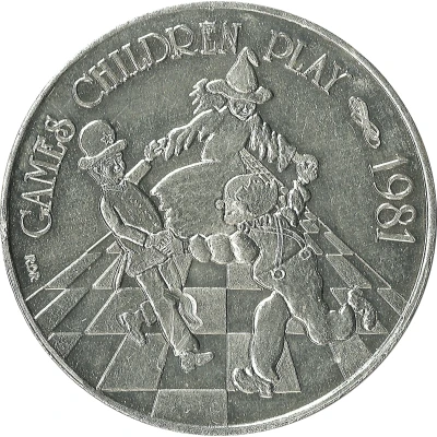 Mardi Gras Token - Centurions Games Children Play front