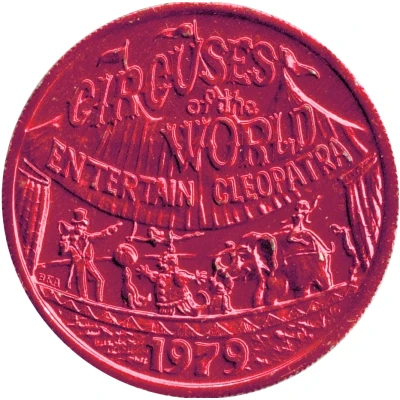 Mardi Gras Token - Cleopatra front