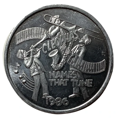 Mardi Gras Token - Cleophas Thibodaux, Louisiana front