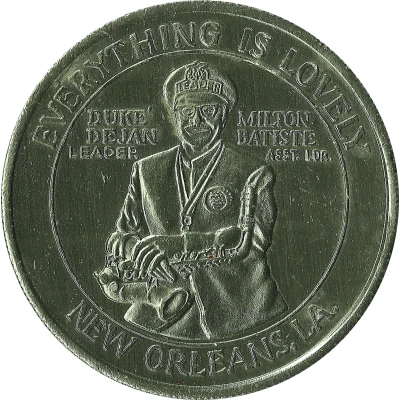 Mardi Gras Token - Duke Dejan (New Orleans, Louisiana) ND front