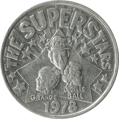 Mardi Gras Token - Endymion The Superstars; New Orleans, Louisiana front