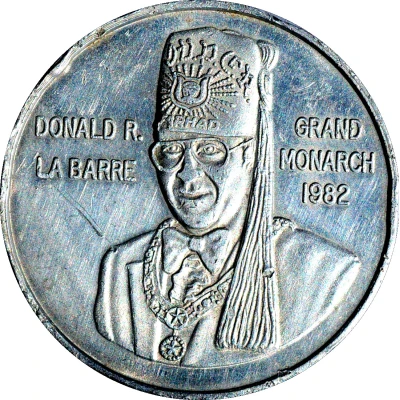 Mardi Gras Token - Farhat Grotto New Orleans front