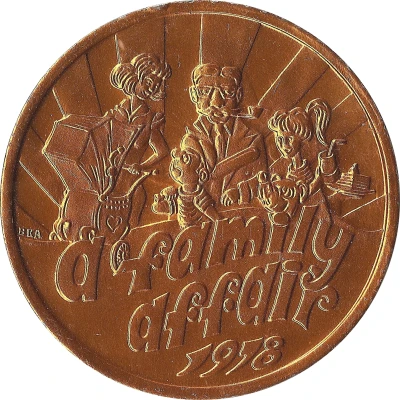Mardi Gras Token - Hestia A Family Affair front
