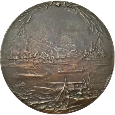 Maritime medal Oran back