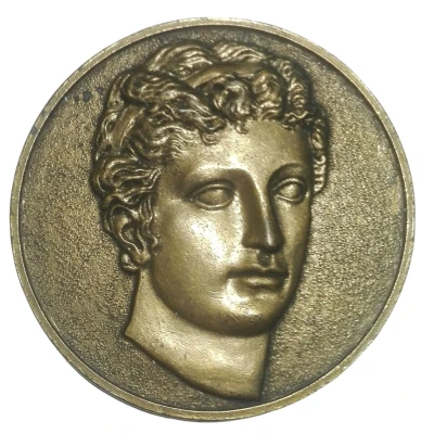 Médaille Euterpe muse de la musique ND front