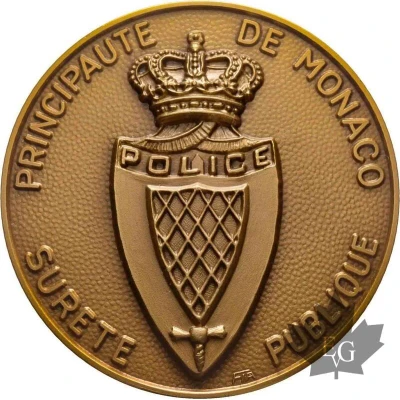 Médaille Police Sureté Publique ND front