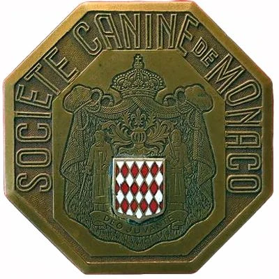 Médaille Société Canine de Monaco ND front