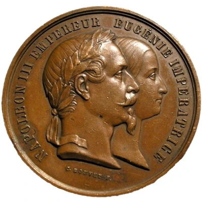 Médaille de l'Exposition Universelle de Metz en front