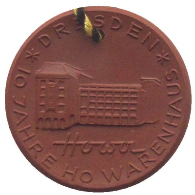 Medal - 10 years of HO department store ND front