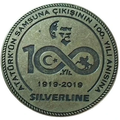 Medal - 100th Anniversary of Atatürk's landing to Samsun front