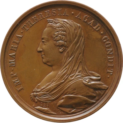 Medal - 100th Anniversary of the Royal Academy of Belgium front