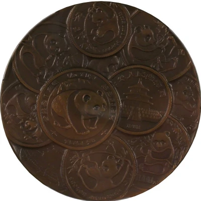 Medal - 10th Anniversary of Gold Panda Copper ND back