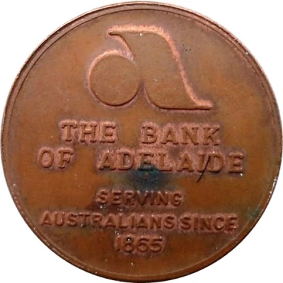 Medal - 10th Australian Scout Jamboree Bank Of Adelaide front