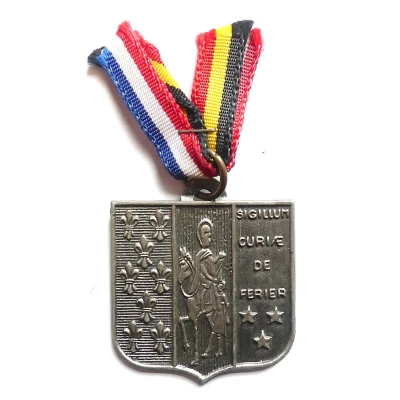 Medal - 10th anniversary of the joining of the towns Ferrières-Chablis front