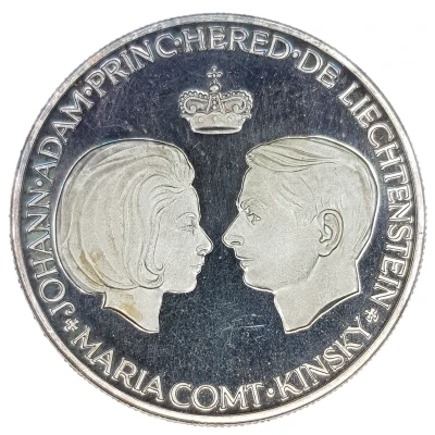 Medal - 1967 Marriage Johann Adam w. Maria ND front