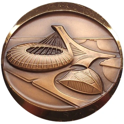 Medal - 21st Olympics Montreal front