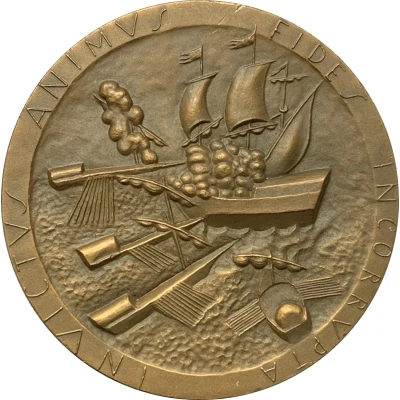 Medal - 250th anniversary of the naval battle of Hanko back