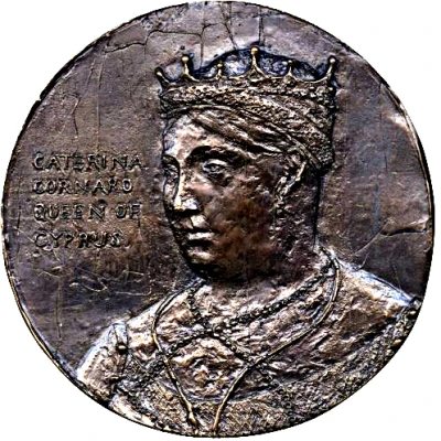 Medal - 500th anniversary of Caterina Cornaro front