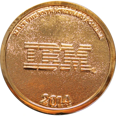 Medal - 50th Anniversary IBM Mainframe front