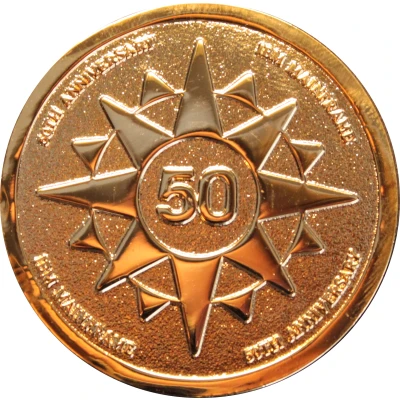 Medal - 50th Anniversary IBM Mainframe back