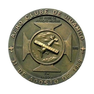 Medal - 50th anniversary of the Angolan military aviation front