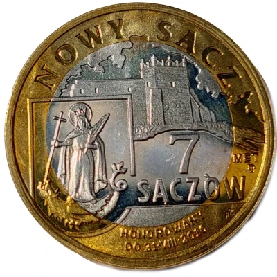 Medal - 7 Sączów - Nowy Sącz front