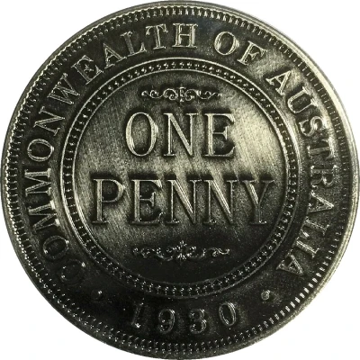 Medal - 85 Year Anniversary of 1930 Penny Commemorative Souvenir back