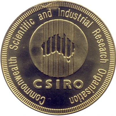 Medal - ACT - CSIRO; Discovery (Tourist Souvenir) ND front