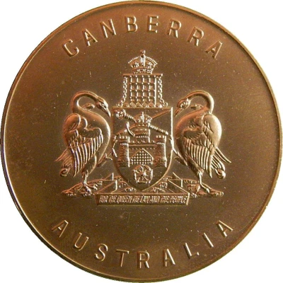 Medal - ACT - Canberra (Tourist Souvenir) ND front