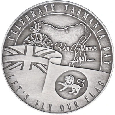 Medal - Abel Tasman (Tasmania Day) ND back