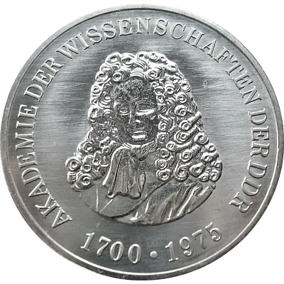 Medal - Academy of Sciences of the GDR G. W. Leibniz front