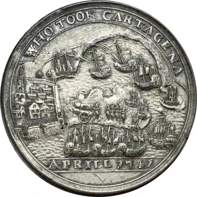 Medal - Admiral Vernon Cartagena back