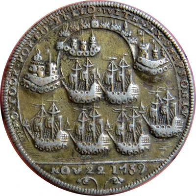 Medal - Admiral Vernon Portobello ND back