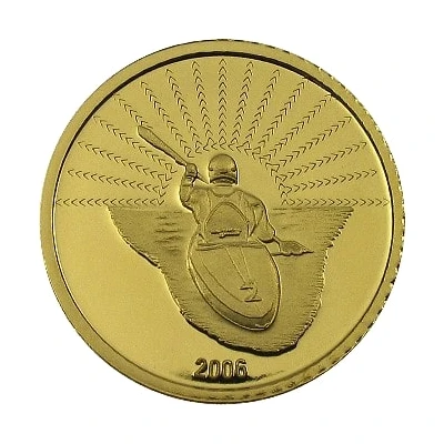 Medal - Afghanistan NOC Kayak front