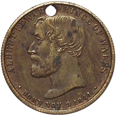 Medal - Albert Prince of Wales - London front