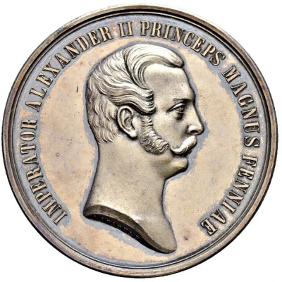 Medal - Alexander II 700th Anniversary of Introduction of Christianity to Finland front