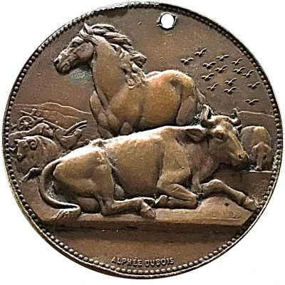 Medal - Alphée Dubois ND front