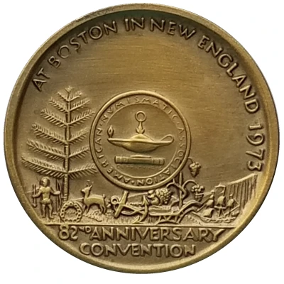 Medal - American Numismatic Association 82nd Convention front