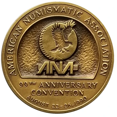 Medal - American Numismatic Association 99th Convention front