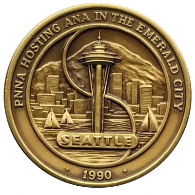 Medal - American Numismatic Association 99th Convention back