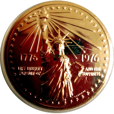Medal - American Revolution Bicentennial front
