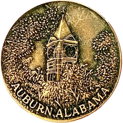 Medal - American Revolution Centennial Auburn, Alabama front