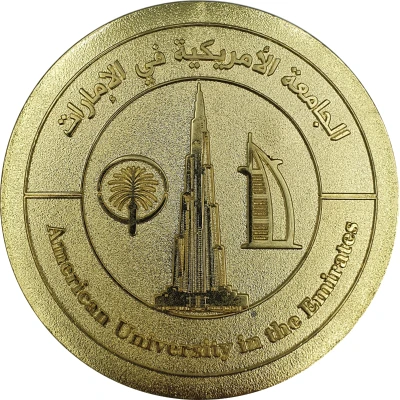 Medal - American University in the Emirates ND back