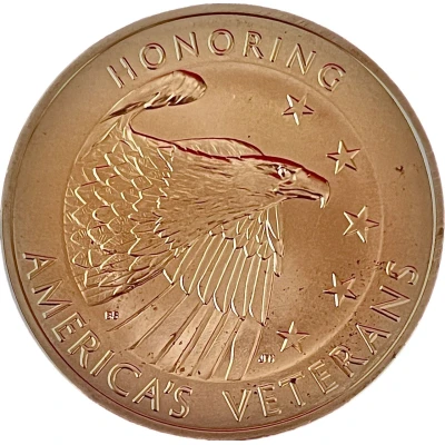 Medal - American Veterans Bronze Medal ND front