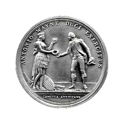 Medal - America's First Medals General Anthony Wayne ND front
