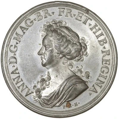 Medal - Anne Concord of Britain; white metal front