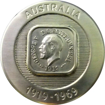 Medal - Anniversary of Nickel Coinage Commemorative Souvenir front