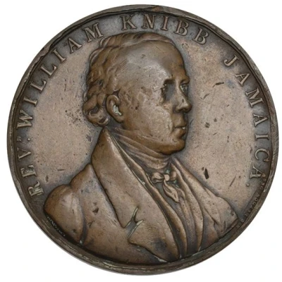 Medal - Anti-Slavery Convention ND back